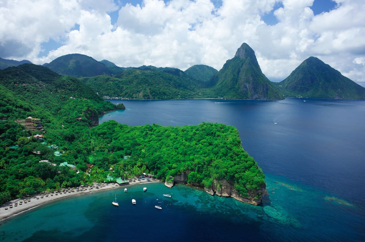 Anse Chastanet and Jade Mountain Resort, Saint Lucia